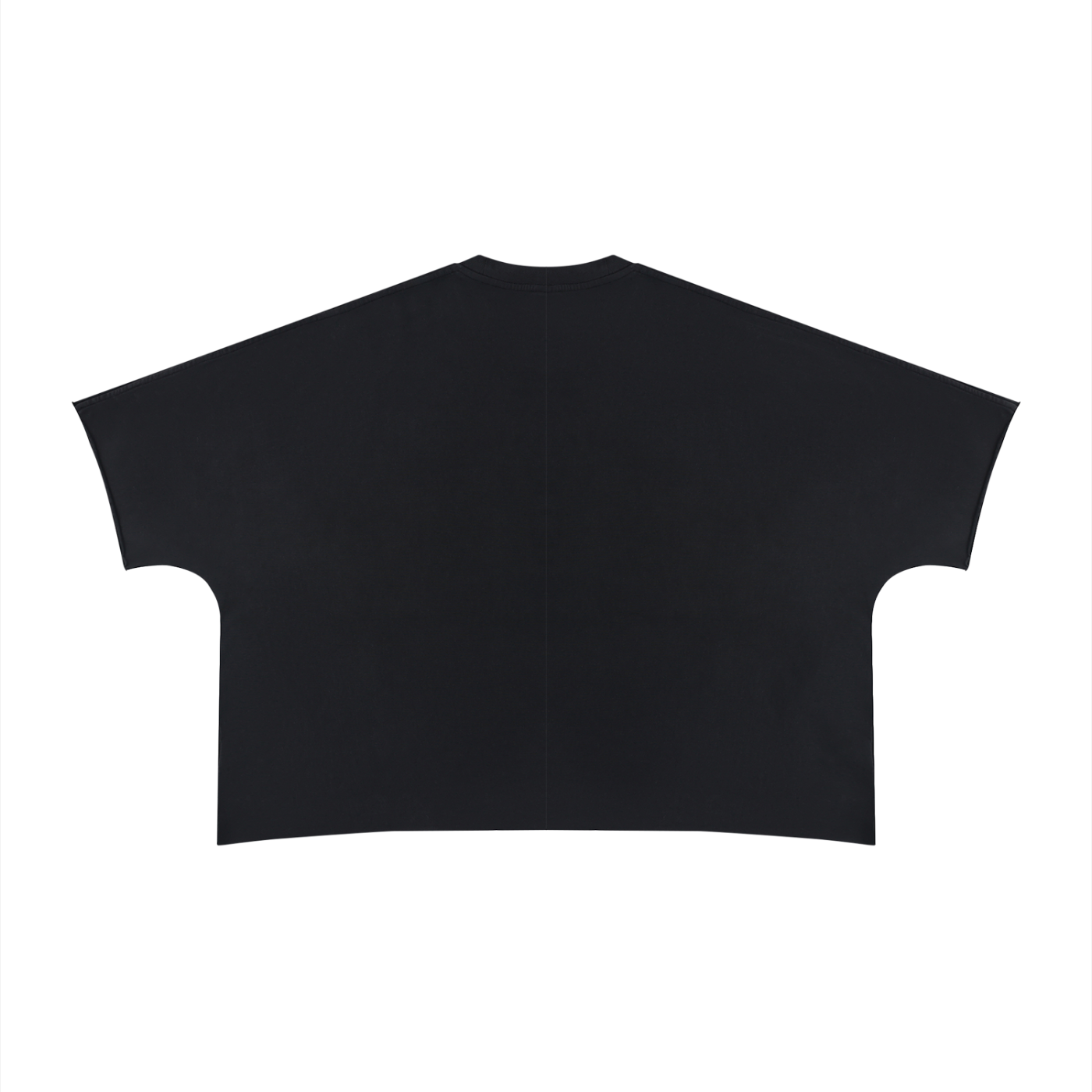 Unisex Heavyweight Boxy Raw Edge T-Shirt