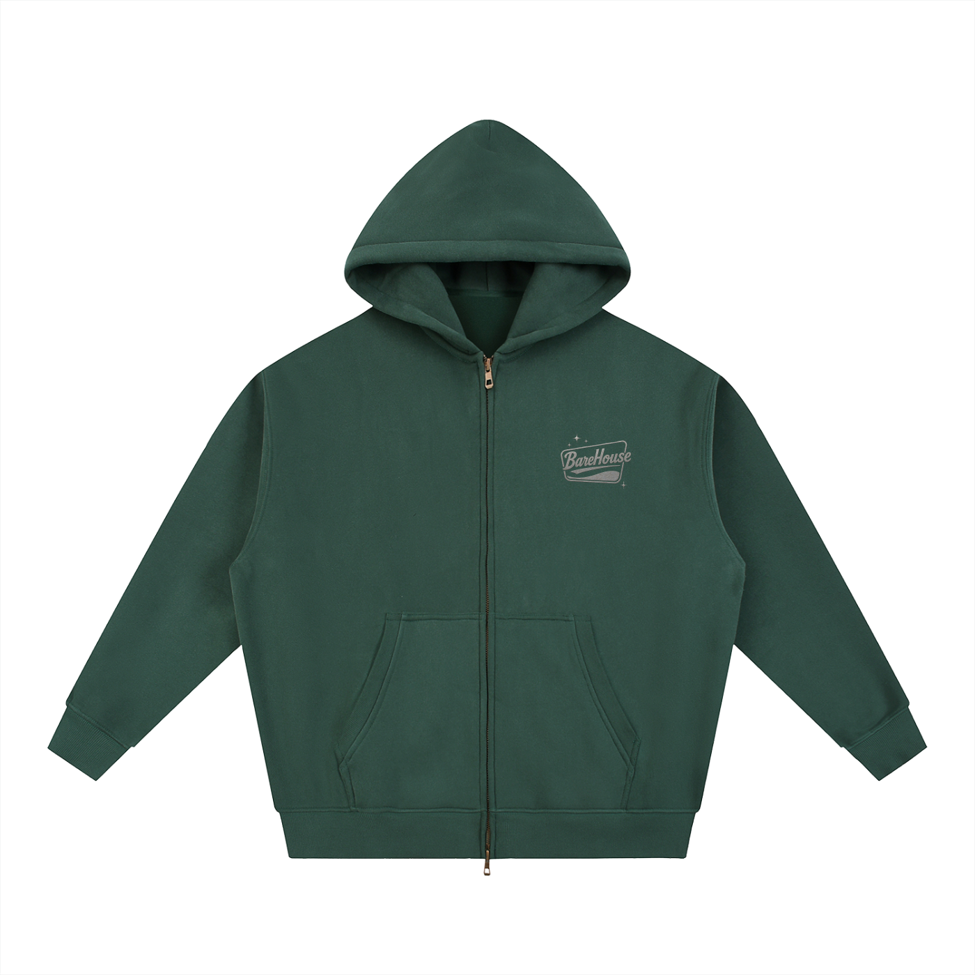 Essential Oversized Fleece Boxy Hoodie