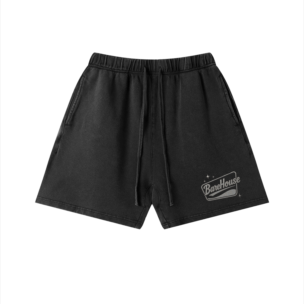 Unisex Vintage Wash Cotton Shorts