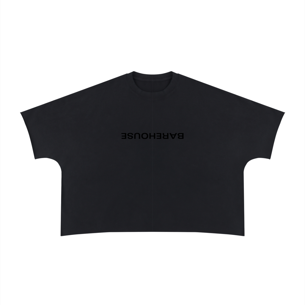 Unisex Heavyweight Boxy Raw Edge T-Shirt
