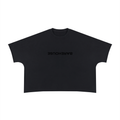Unisex Heavyweight Boxy Raw Edge T-Shirt