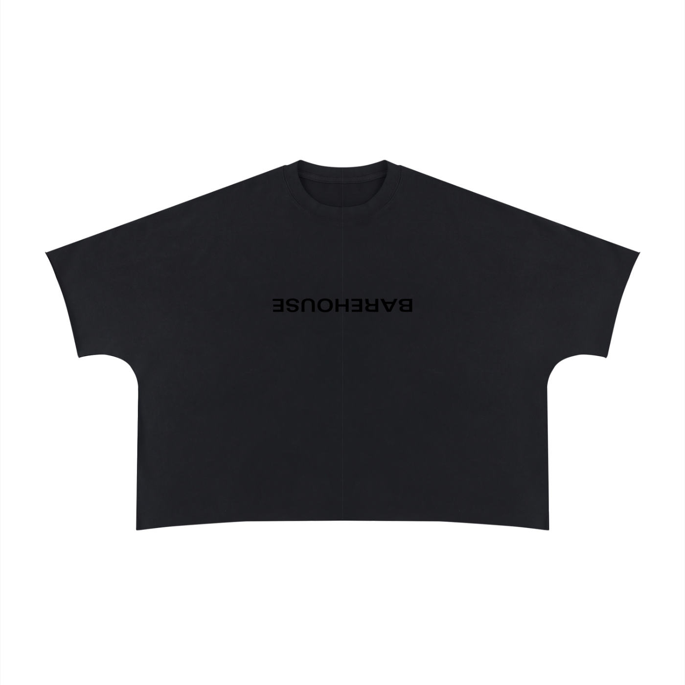 Unisex Heavyweight Boxy Raw Edge T-Shirt