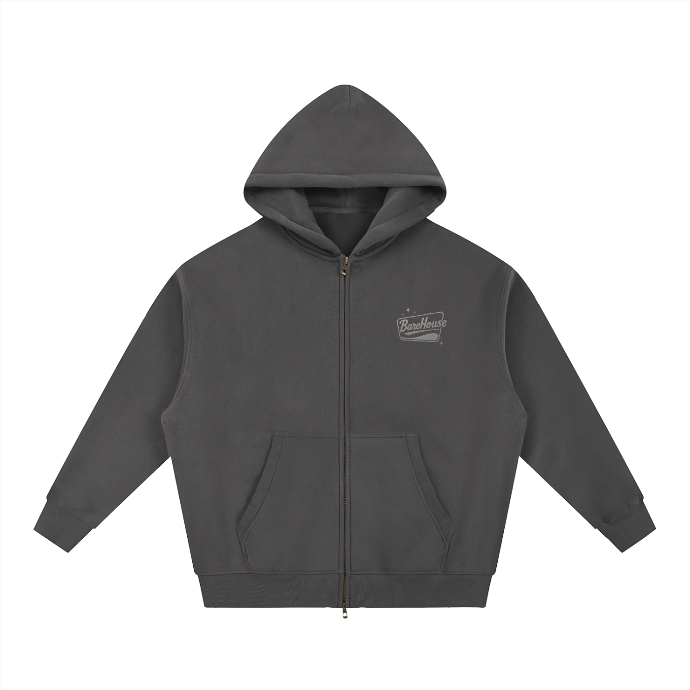 Essential Oversized Fleece Boxy Hoodie