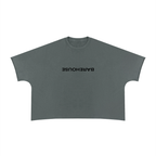 Unisex Heavyweight Boxy Raw Edge T-Shirt