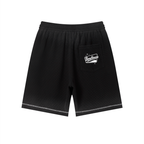 Unisex Sunfade Waffle Raw Hem Shorts