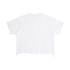 Vintage Wash Boxy Distressed Hem T-Shirt