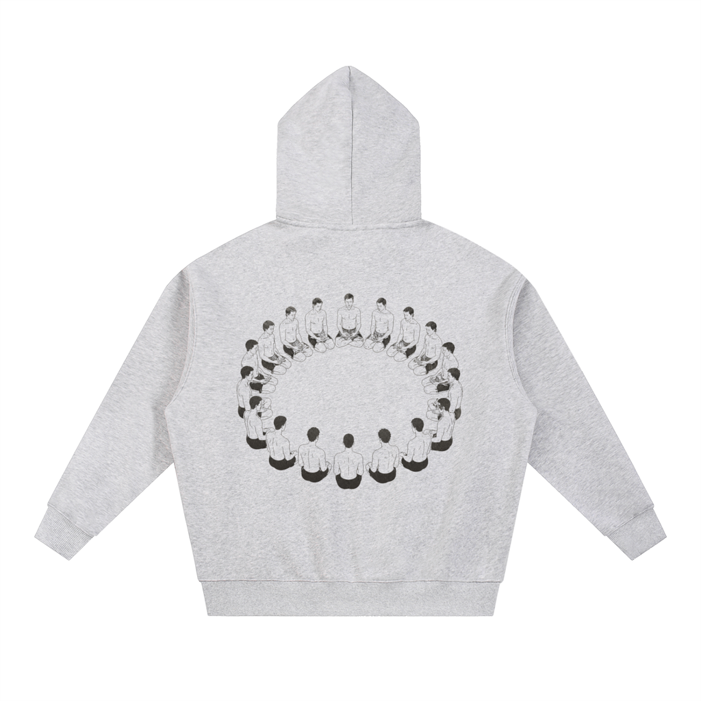 Essential Oversized Fleece Boxy Hoodie