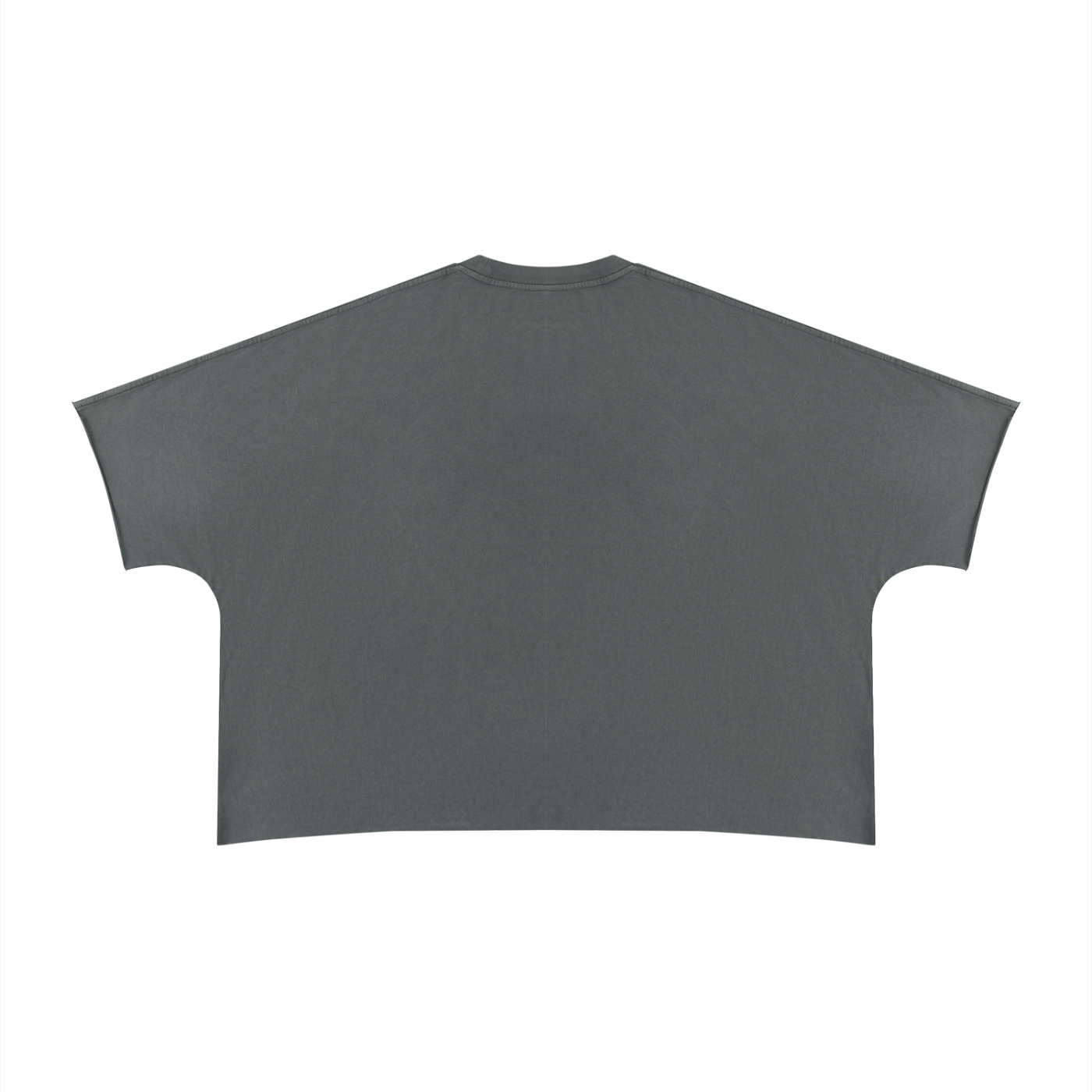 Unisex Heavyweight Boxy Raw Edge T-Shirt