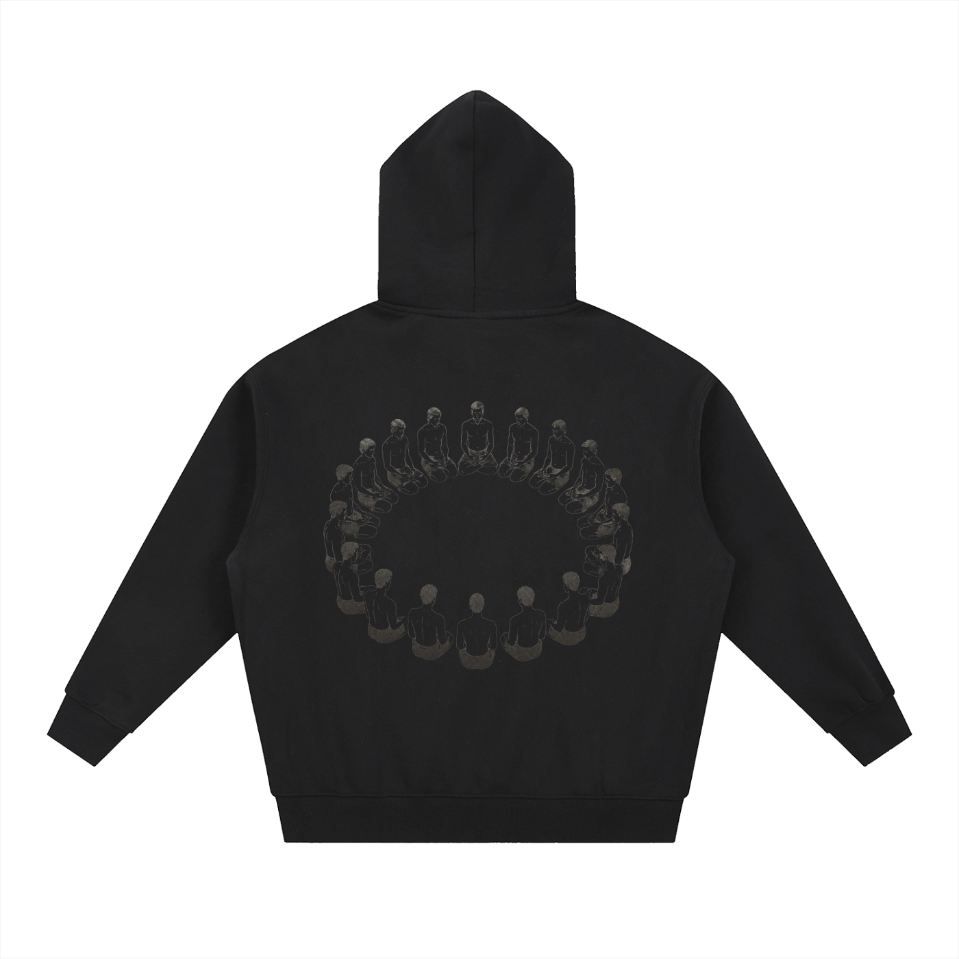 Essential Oversized Fleece Boxy Hoodie