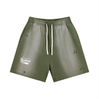 Sun Fade Distressed Shorts