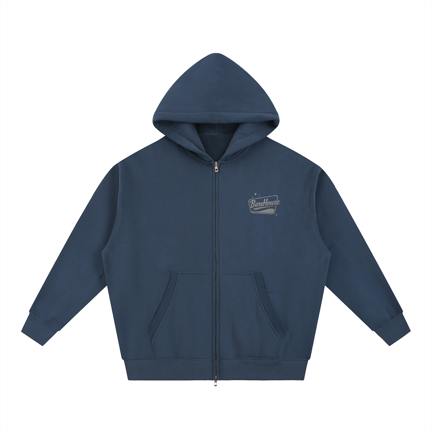 Essential Oversized Fleece Boxy Hoodie