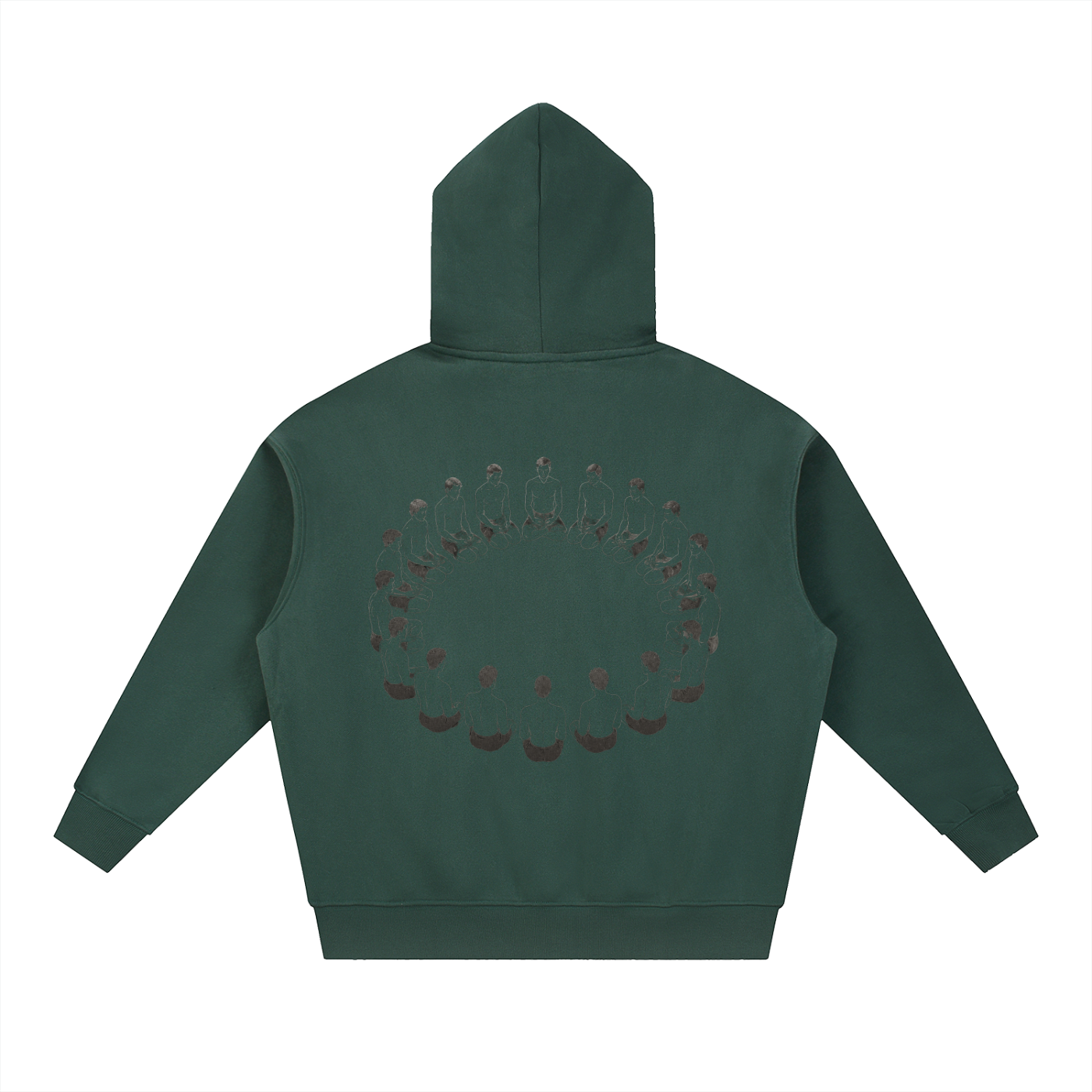 Essential Oversized Fleece Boxy Hoodie